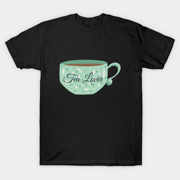 Tea Lover T-Shirt by Honu Art Studio